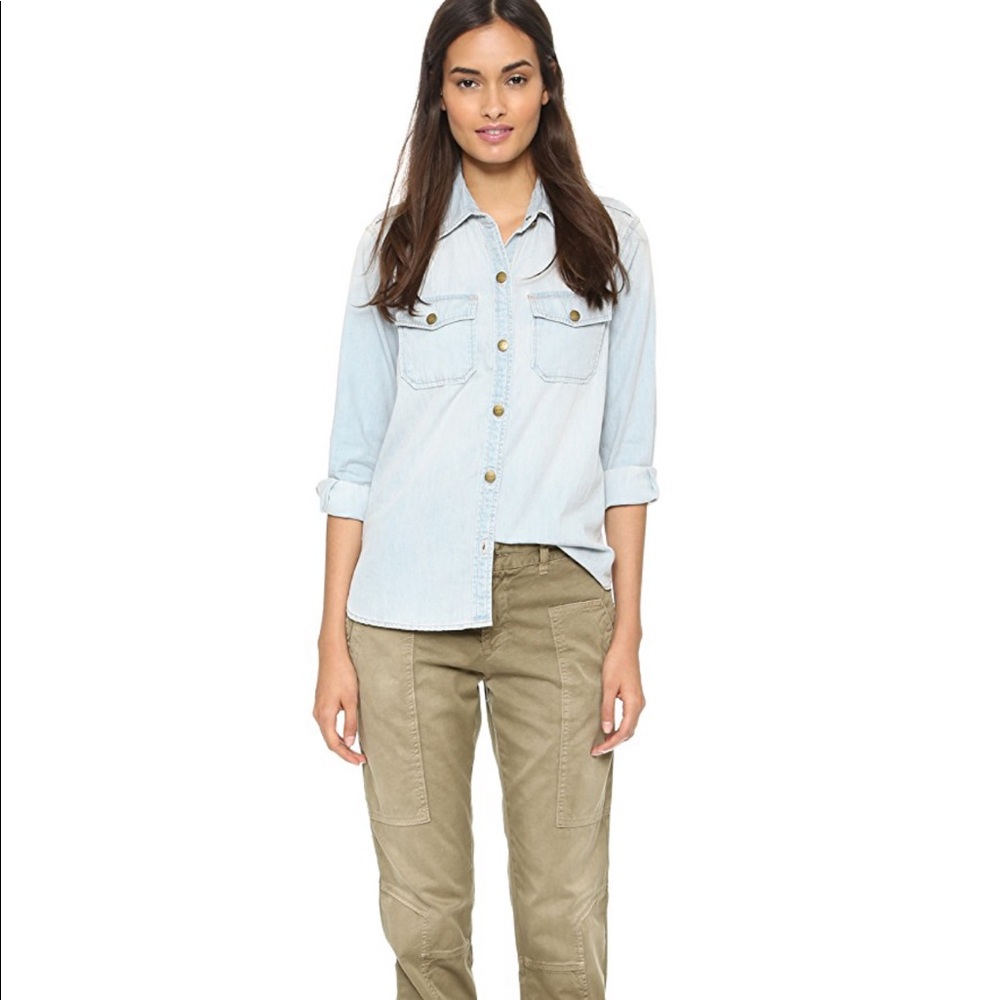 Current/Elliott The Perfect Shirt Button Up - Picture 2 of 5